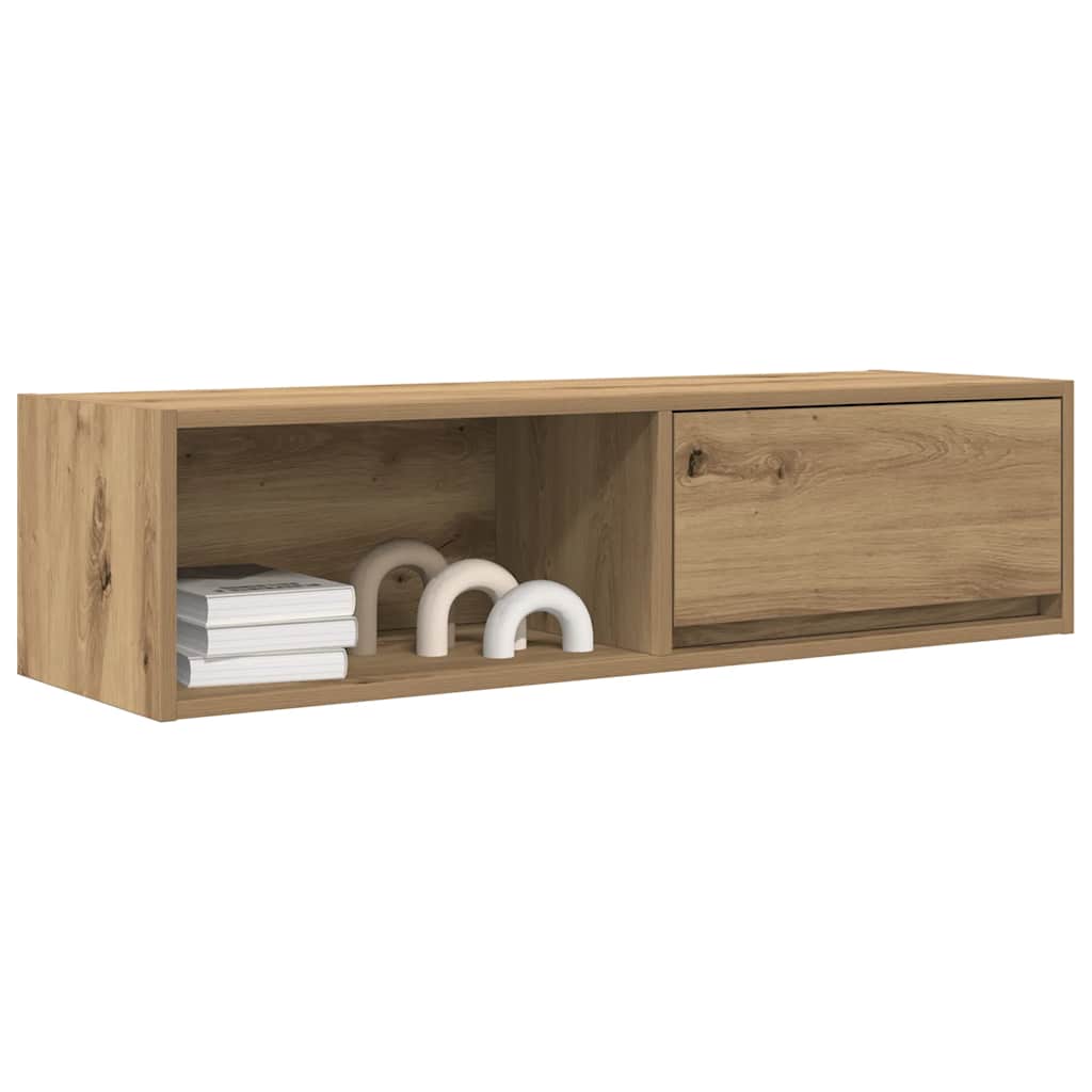 TV Cabinets 2 pcs Artisan Oak 100x31x25.5 cm Engineered Wood