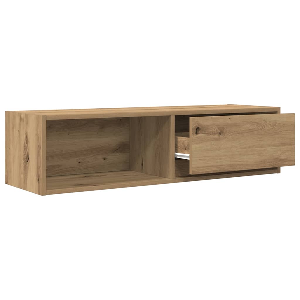 TV Cabinets 2 pcs Artisan Oak 100x31x25.5 cm Engineered Wood