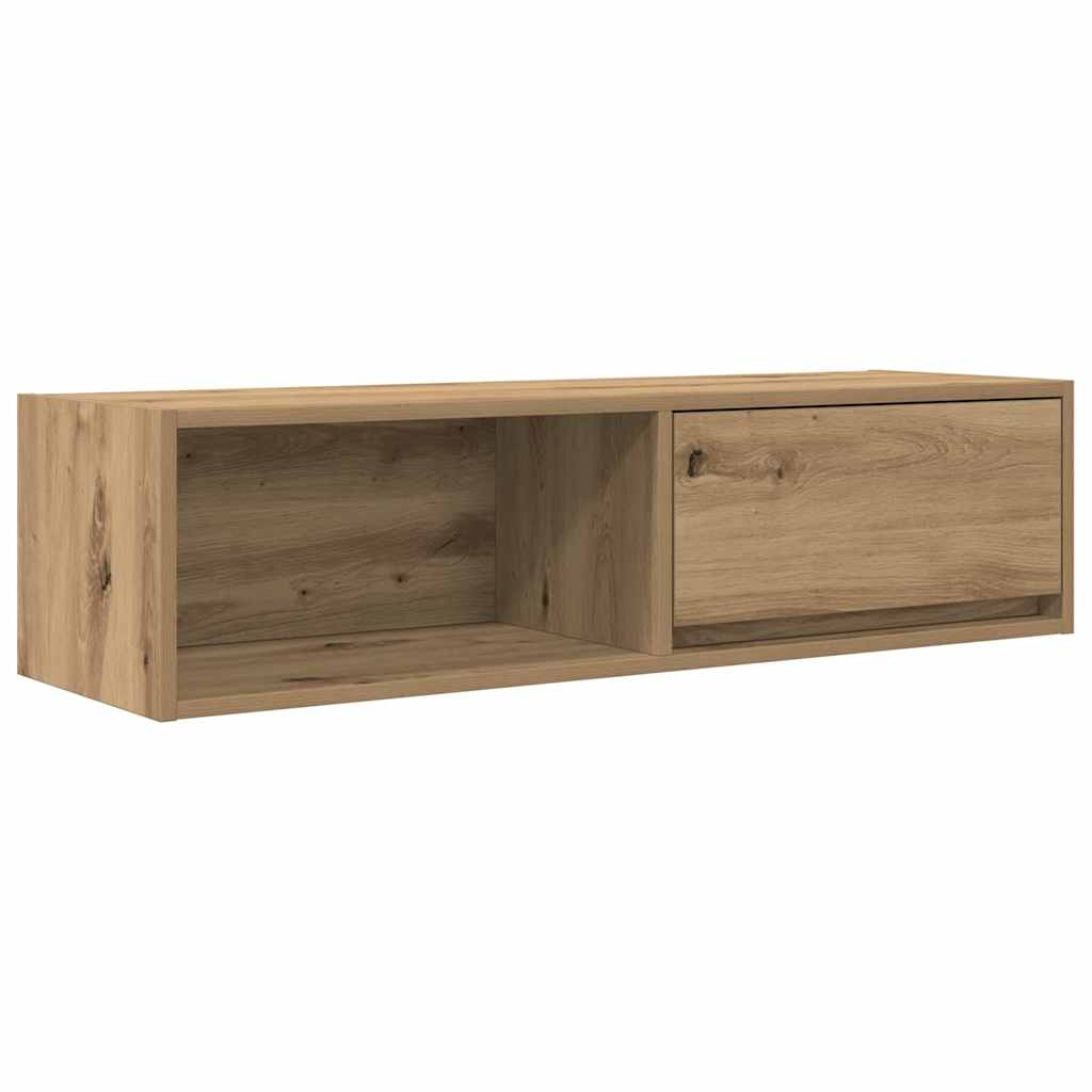 TV Cabinets 2 pcs Artisan Oak 100x31x25.5 cm Engineered Wood