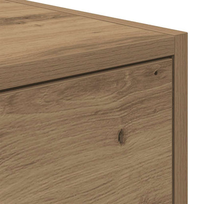 TV Cabinets 2 pcs Artisan Oak 100x31x25.5 cm Engineered Wood