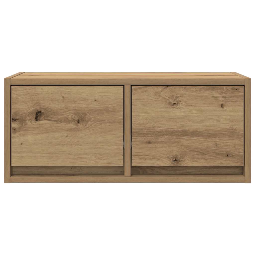 TV Cabinet Artisan Oak 60x31x25.5 cm Engineered Wood