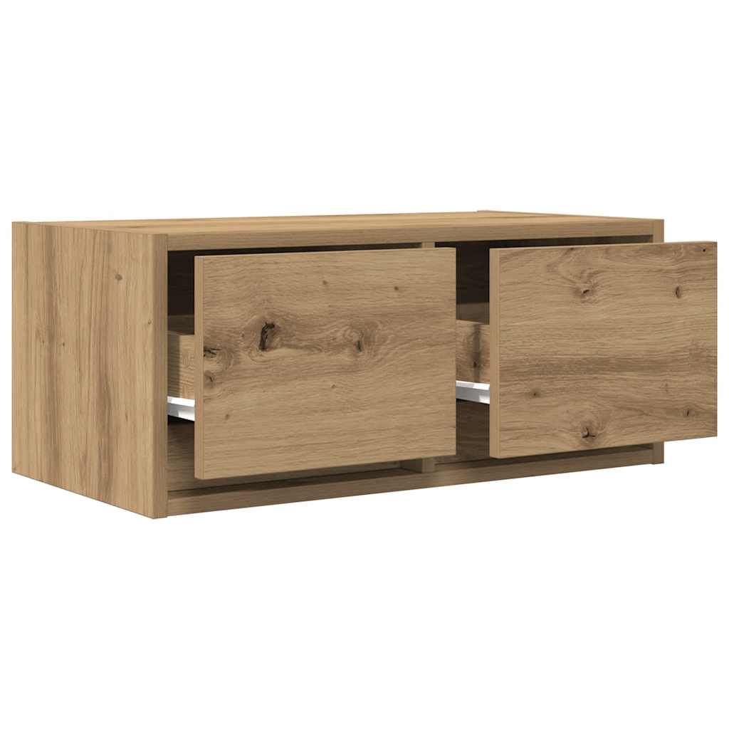 TV Cabinets 2 pcs Artisan Oak 60x31x25.5 cm Engineered Wood
