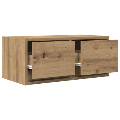 TV Cabinets 2 pcs Artisan Oak 60x31x25.5 cm Engineered Wood