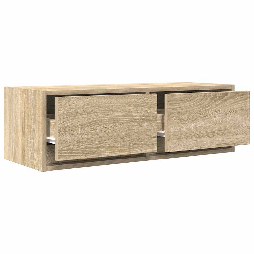 TV Cabinets 2 pcs Sonoma Oak 80x31x25.5 cm Engineered Wood