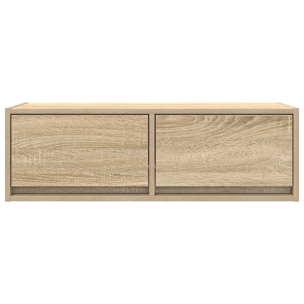 TV Cabinets 2 pcs Sonoma Oak 80x31x25.5 cm Engineered Wood