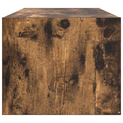 TV Cabinets 2 pcs Smoked Oak 80x31x25.5 cm Engineered Wood