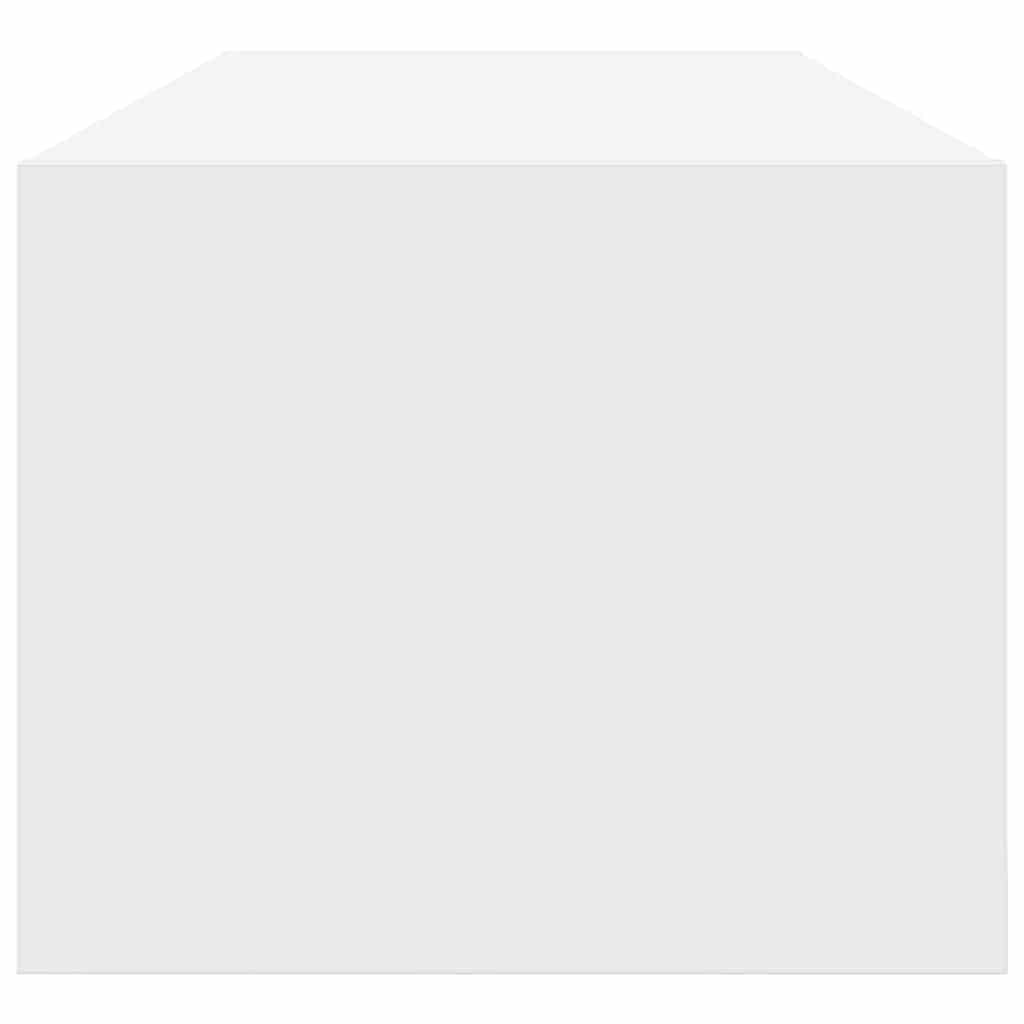 TV Cabinet with Drawer White 100 x 31 x 25.5 cm Engineered wood