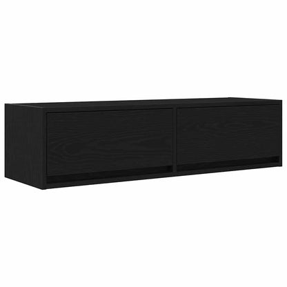 TV Cabinet Black oak 100 x 31 x 25.5 cm Engineered wood