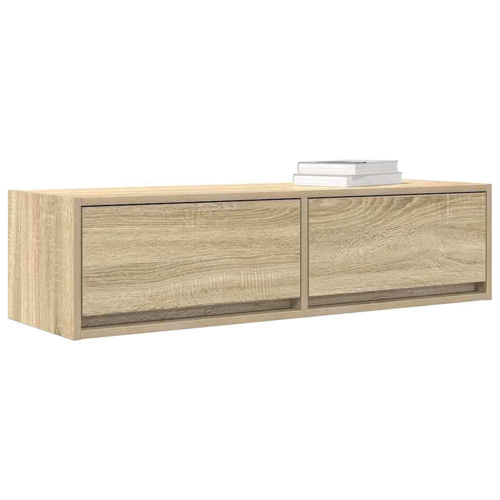 TV Cabinet Sonoma oak 100 x 31 x 25.5 cm Engineered wood