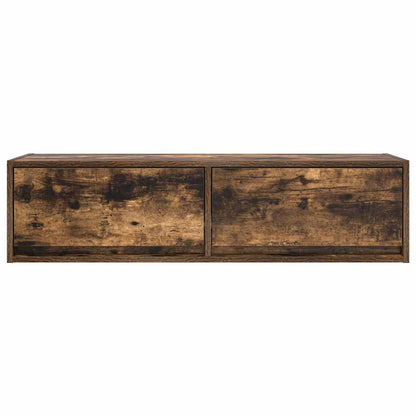 TV Cabinet Smoked oak 100 x 31 x 25.5 cm Engineered wood