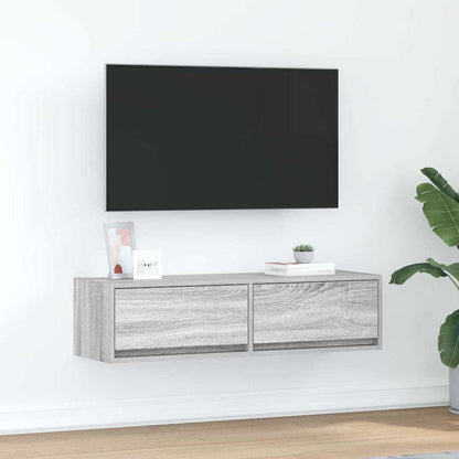 TV Cabinet Grey sonoma 100 x 31 x 25.5 cm Engineered wood