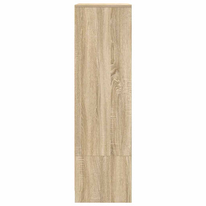 Cabinet with Drawer Sonoma Oak 55.5x34x119.5 cm Engineered Wood