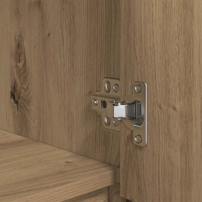 Cabinet with Drawer Artisan Oak 55.5x34x119.5 cm Engineered Wood