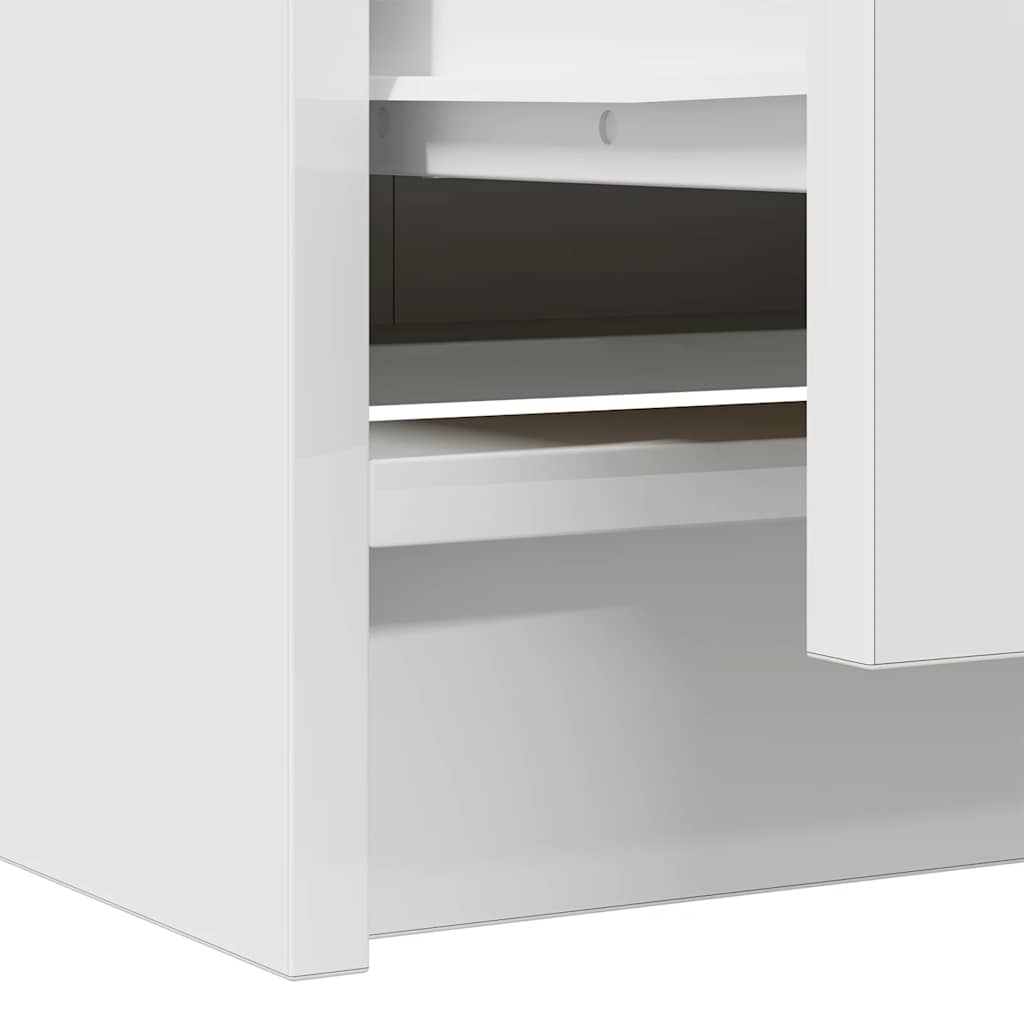 TV Cabinet White 40x35x54 cm Engineered Wood