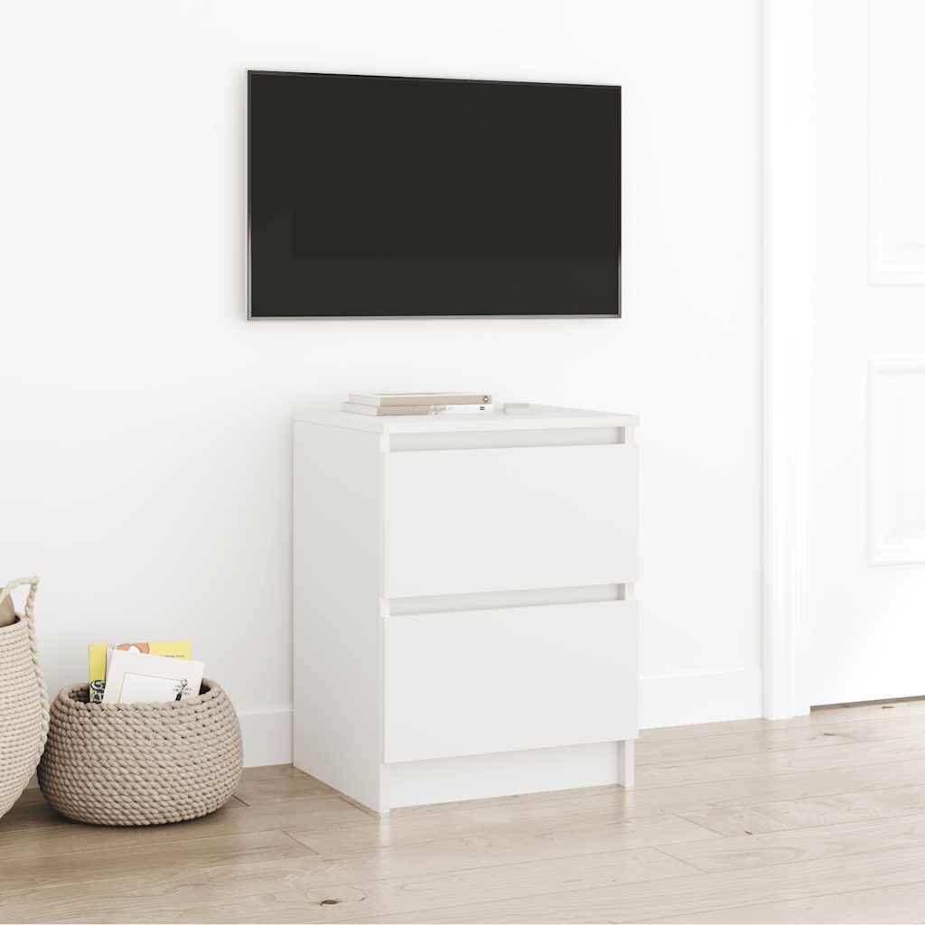 TV Cabinet White 40x35x54 cm Engineered Wood