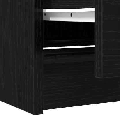 TV Cabinet Black 40x35x54 cm Engineered Wood