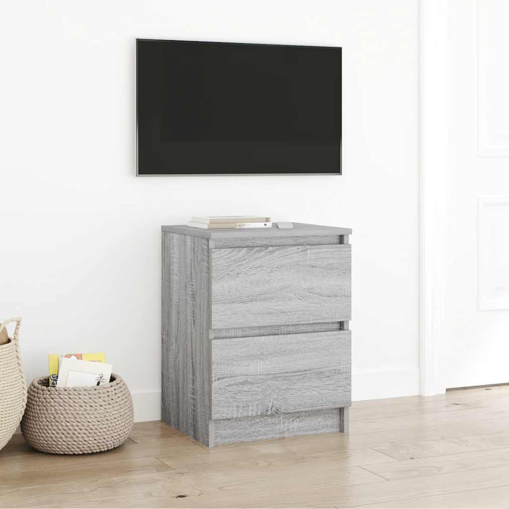 TV Cabinet Grey Sonoma 40x35x54 cm Engineered Wood