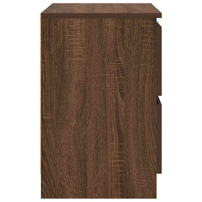 TV Cabinet Brown Oak 40x35x54 cm Engineered Wood