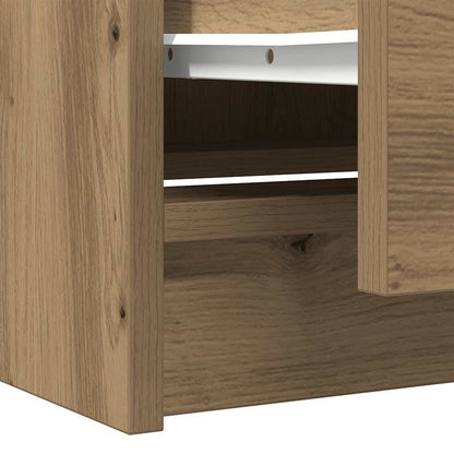 TV Cabinet Artisan Oak 40x35x54 cm Engineered Wood
