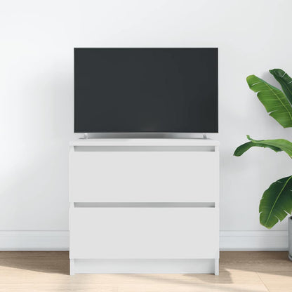 TV Cabinet White 60x35x54 cm Engineered Wood