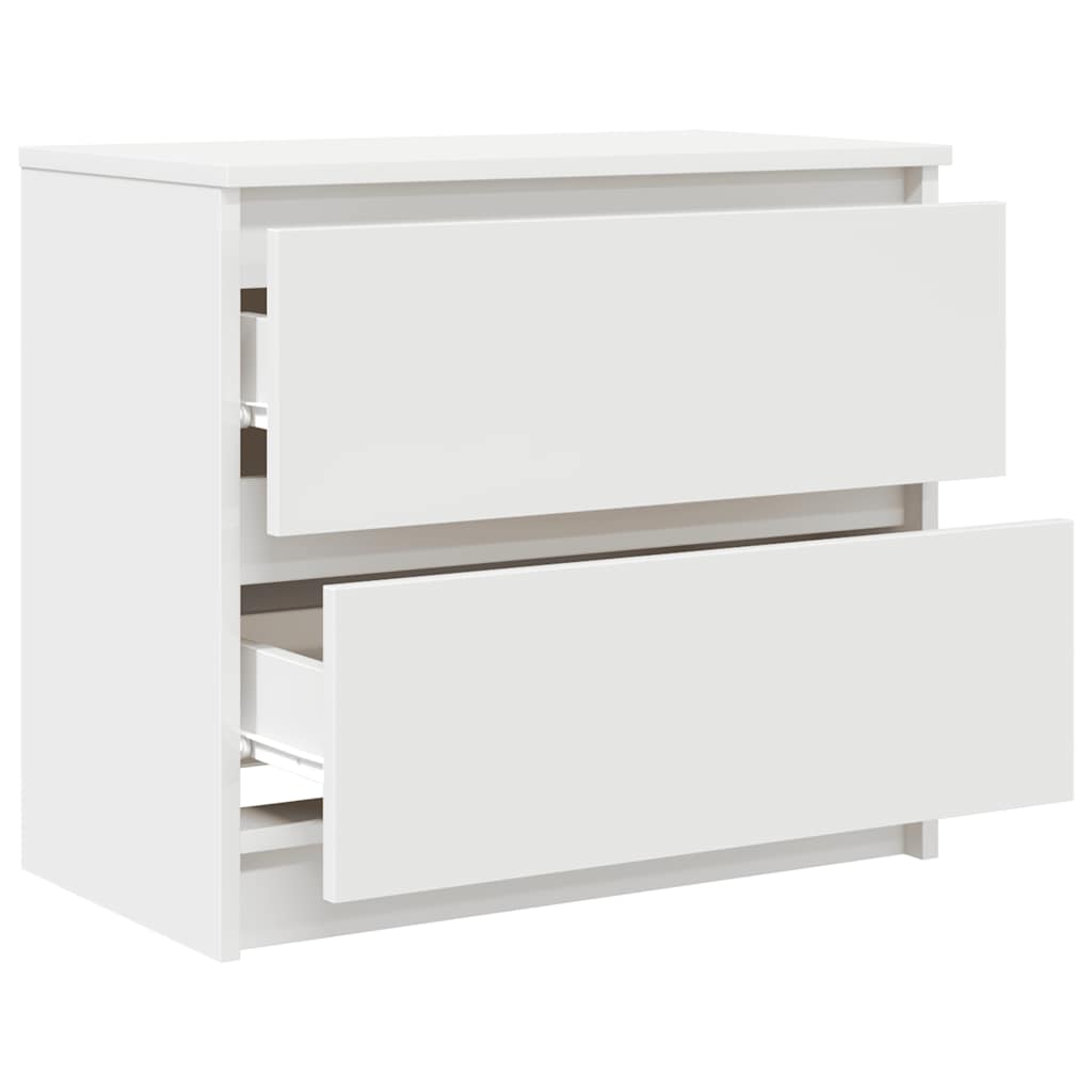 TV Cabinet White 60x35x54 cm Engineered Wood