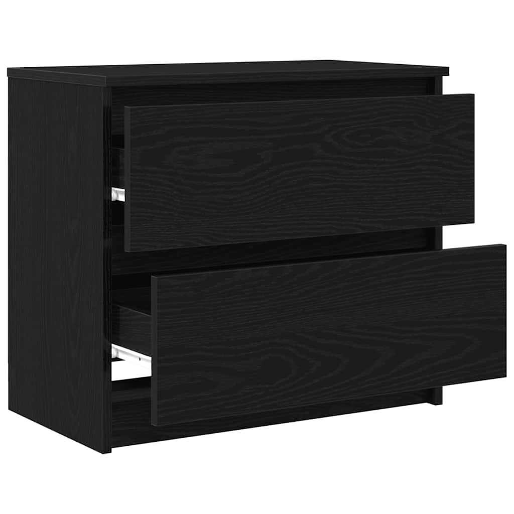 TV Cabinet Black 60x35x54 cm Engineered Wood