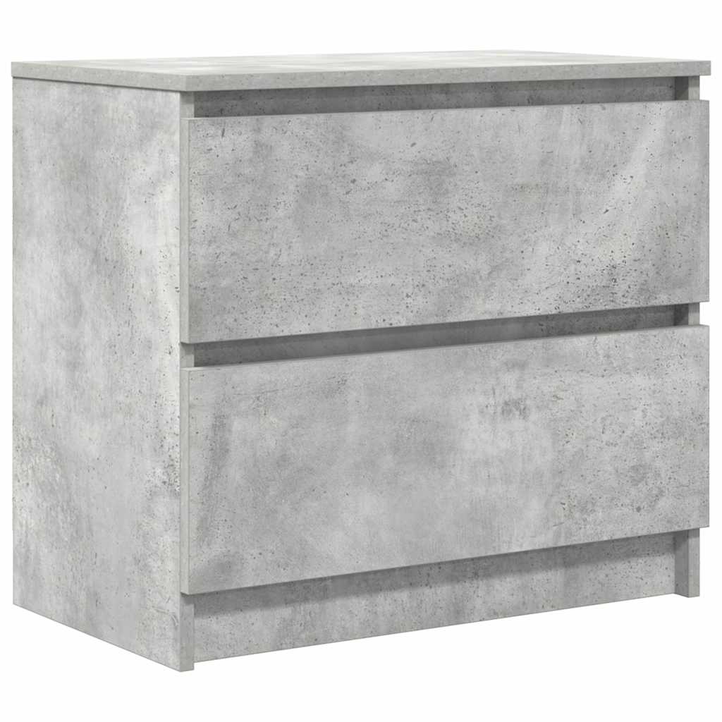 TV Cabinet Concrete Grey 60x35x54 cm Engineered Wood