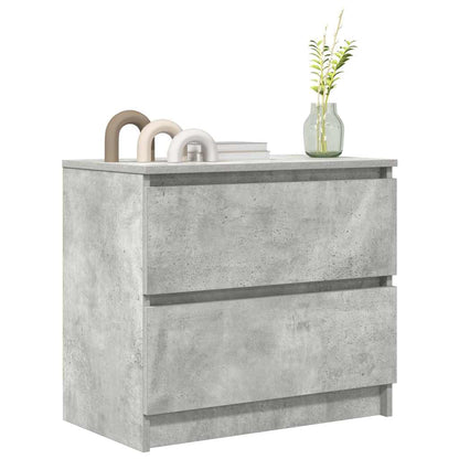 TV Cabinet Concrete Grey 60x35x54 cm Engineered Wood