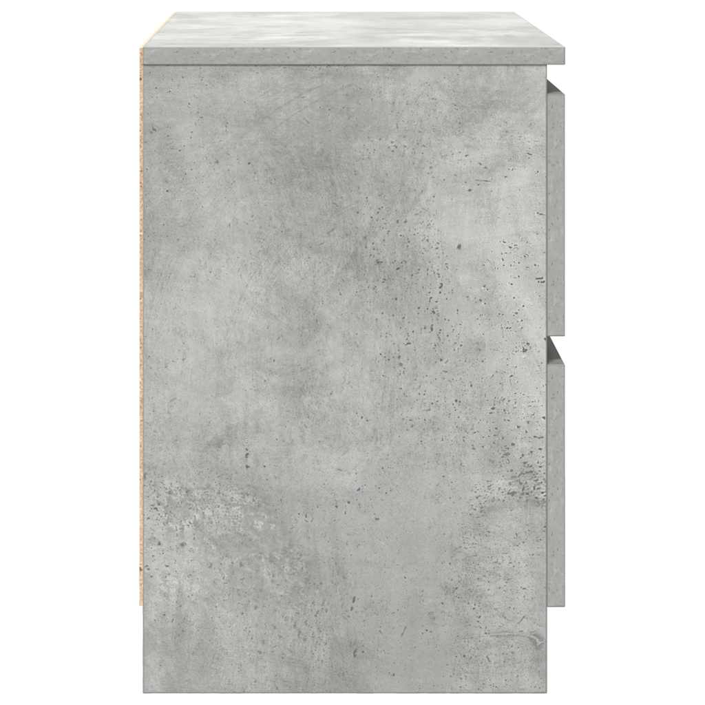 TV Cabinet Concrete Grey 60x35x54 cm Engineered Wood