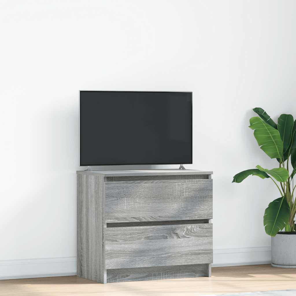 TV Cabinet Grey Sonoma 60x35x54 cm Engineered Wood