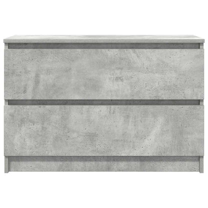 TV Cabinet Concrete Grey 80x35x54 cm Engineered Wood