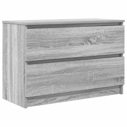 TV Cabinet Grey Sonoma 80x35x54 cm Engineered Wood