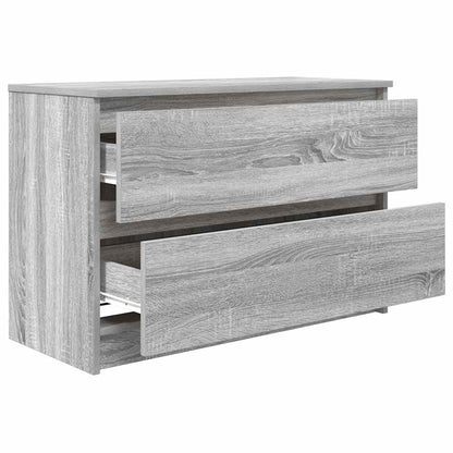TV Cabinet Grey Sonoma 80x35x54 cm Engineered Wood
