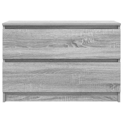 TV Cabinet Grey Sonoma 80x35x54 cm Engineered Wood