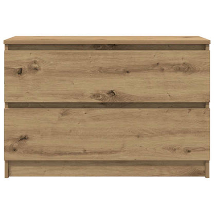 TV Cabinet Artisan Oak 80x35x54 cm Engineered Wood