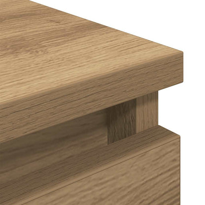 TV Cabinet Artisan Oak 80x35x54 cm Engineered Wood