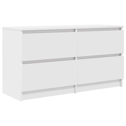 TV Cabinet White 100x35x54 cm Engineered Wood