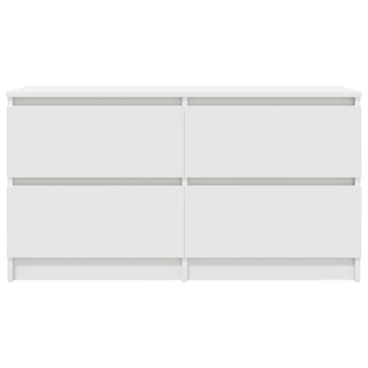 TV Cabinet White 100x35x54 cm Engineered Wood