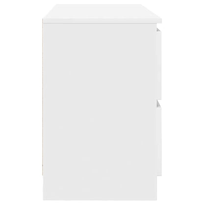 TV Cabinet White 100x35x54 cm Engineered Wood