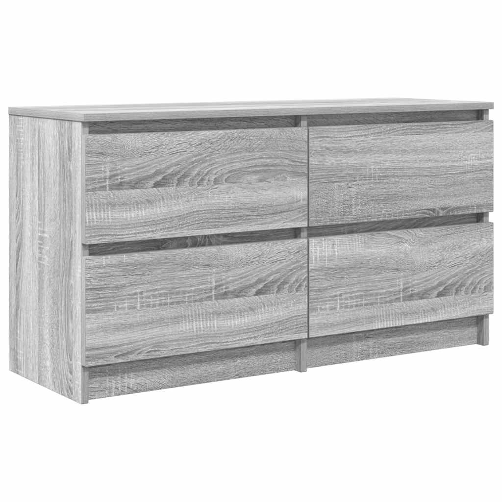 TV Cabinet Grey Sonoma 100x35x54 cm Engineered Wood