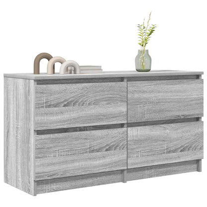 TV Cabinet Grey Sonoma 100x35x54 cm Engineered Wood