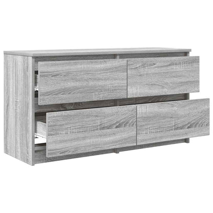 TV Cabinet Grey Sonoma 100x35x54 cm Engineered Wood