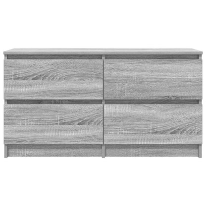 TV Cabinet Grey Sonoma 100x35x54 cm Engineered Wood