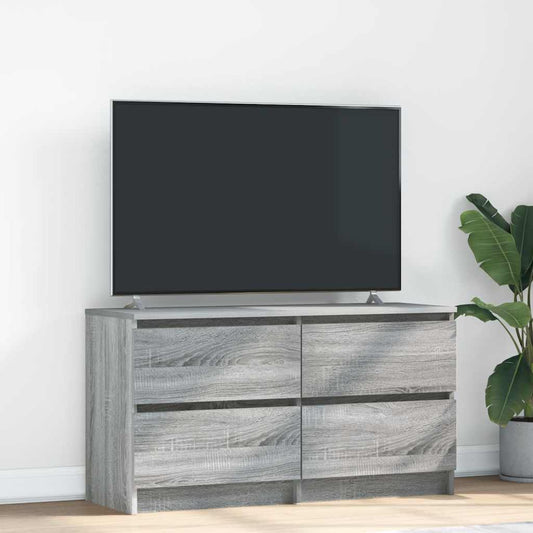 TV Cabinet Grey Sonoma 100x35x54 cm Engineered Wood