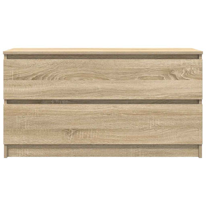 TV Cabinet Sonoma Oak 100x35x54 cm Engineered Wood