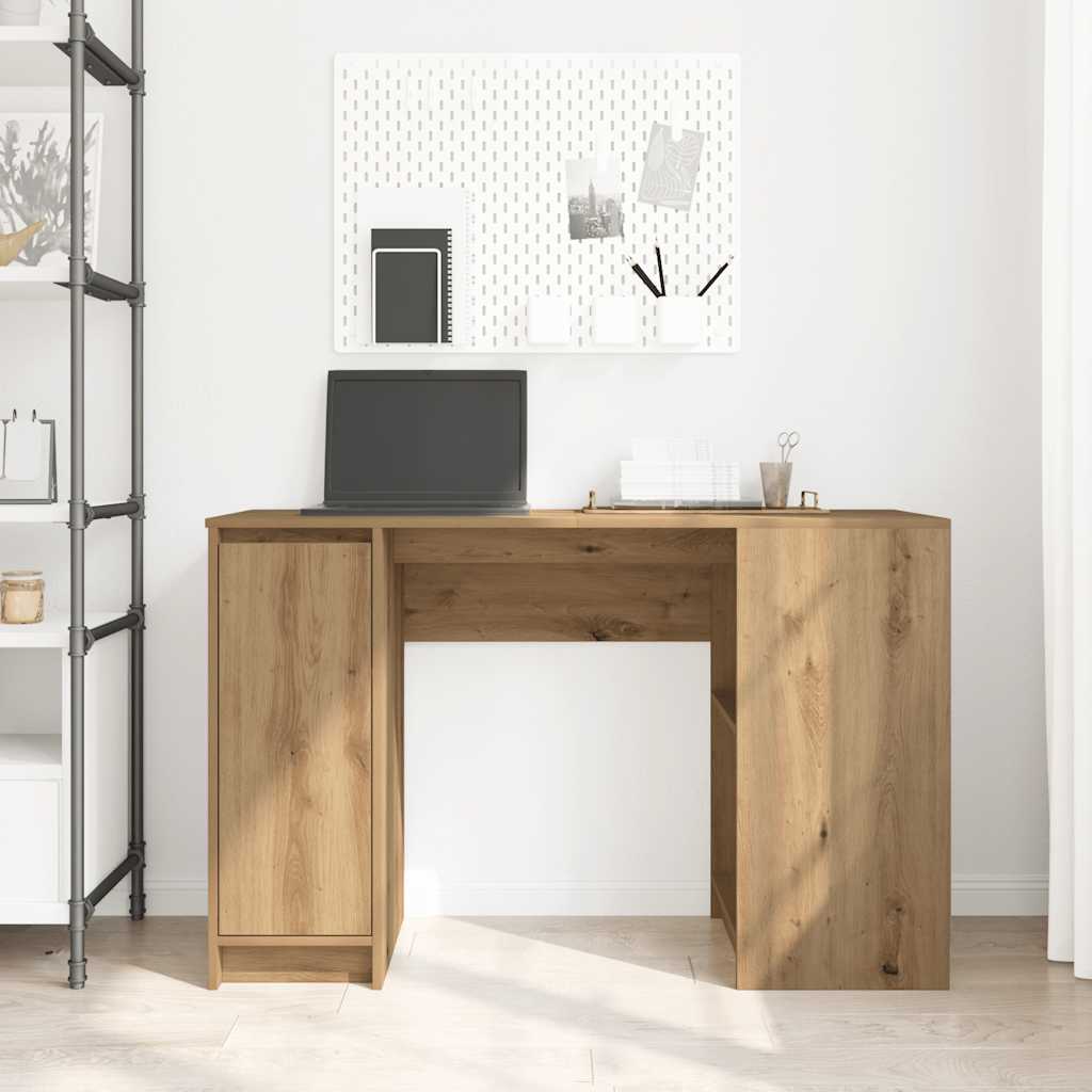 Desk Artisan Oak 120x42x76 cm Engineered Wood