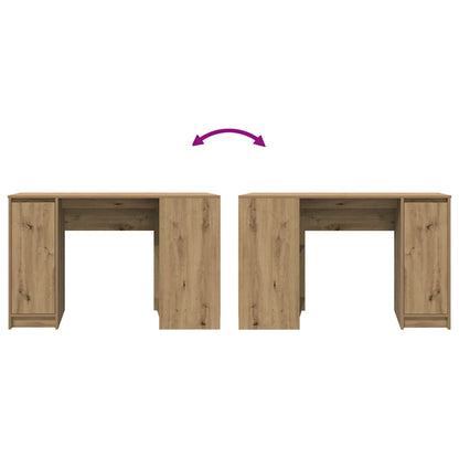 Desk Artisan Oak 120x42x76 cm Engineered Wood