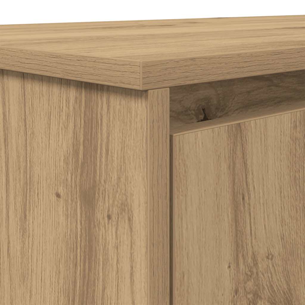 Desk Artisan Oak 120x42x76 cm Engineered Wood