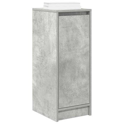 Shoe Cabinet Concrete Grey 29.5x34x76 cm Engineered Wood