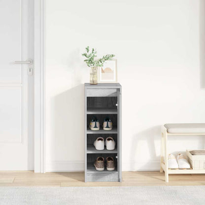 Shoe Cabinet Grey Sonoma 29.5x34x76 cm Engineered Wood